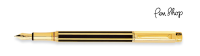 Caran d'Ache Varius Chinablack / Gold-plated Vulpennen