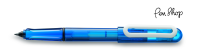 Lamy Balloon Blue / White Clip / Translucent Rollerballs