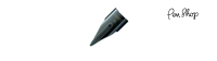 Lamy Z 52 Penpunt Black / PVD Coating Penpunten