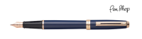 Sheaffer Prelude Cobalt Blue / Rose Gold Plated Vulpennen