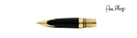 Waterman Carene Penpunten Black / GT Penpunten