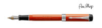 Parker Duofold Centennial Big Red / Chrome Plated Vulpennen