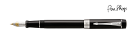 Parker Duofold Centennial Classic Black / Chrome Plated Vulpennen