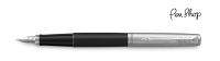 Parker Jotter Bond Street Black / Chrome Plated Vulpennen