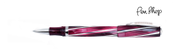 Visconti Divina Elegance Bordeaux / White Gold Rollerballs