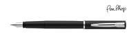 Waterman Allure Black / Chrome Plated Vulpennen