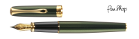 Diplomat Excellence A² Evergreen / Gold Plated Vulpennen