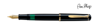 Pelikan Classic 200 Black / Gold Plated Vulpennen