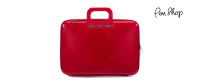 Bombata Evolution 13" & 15" Red / E00829/5 / Kunstleder Laptoptassen