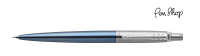 Parker Jotter Waterloo Blue / Chrome Plated Vulpotloden