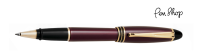 Aurora Ipsilon Burgundy Red / Resin / Gold Plated Rollerballs