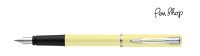 Waterman Allure Pastel Pastel Yellow / Chrome Plated Vulpennen