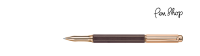 Caran d'Ache Varius Ebony / Rose Gold Rollerballs