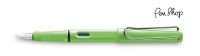 Lamy Safari Green / Chrome Plated Vulpennen