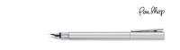 Faber-Castell NEO Slim Stainless Steel / Shiny Vulpennen