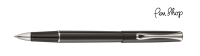 Diplomat Traveller Black Lacquer / Chrome Plated Rollerballs