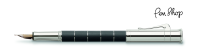 Graf von Faber-Castell Classic Anello Grenadilla / Platinum Vulpennen