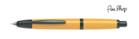 Pilot Capless Satin Yellow / Black Accents Vulpennen