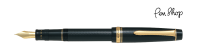 Pilot Justus 95 Black / Gold Plated Vulpennen