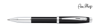 Sheaffer 100 Chrome / Glossy Black Rollerballs