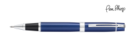 Sheaffer 300 Glossy Blue / Chrome Plated Rollerballs