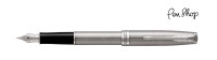 Parker Sonnet Steel / Platinum Plated Vulpennen