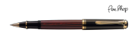 Pelikan Souverän 400 Black / Red / Gold Plated Rollerballs