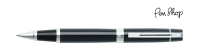 Sheaffer 300 Glossy Black / Chrome Plated Rollerballs