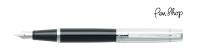 Sheaffer 300 Gloss Black / Bright Chrome Plated Vulpennen