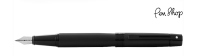 Sheaffer 300 Matte Black / Bright Black Plated Vulpennen