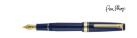 Sailor ProGear Slim 'Fairy Tale' Vega / Dark Blue / Gold Plated Vulpennen