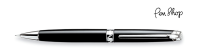 Caran d'Ache Léman Ebony Black / Silver Plated Vulpotloden