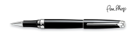 Caran d'Ache Léman Ebony Black / Silver Plated Rollerballs