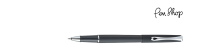 Diplomat Traveller Matt Black / Chrome Plated Rollerballs