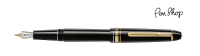 Mont Blanc Meisterstück Classique Black Precious Resin / Gold-Plated Vulpennen