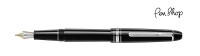 Mont Blanc Meisterstück Classique Black Precious Resin / Platinum-Line Vulpennen