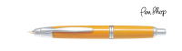 Pilot Capless Silver Yellow / Rhodium Plated Vulpennen