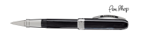 Visconti Rembrandt Black / Chrome Plated Rollerballs