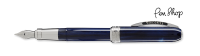 Visconti Rembrandt Blue / Chrome Plated Vulpennen