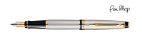 Waterman Expert Stainless Steel / Gold Plated Vulpennen