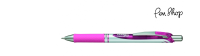 Pentel BL77 Retractable Gelroller Gelroller / Pink Rollerballs