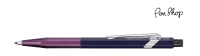 Caran d'Ache Fixpencil 'Alfredo Häberli' Plum / Purple / Chrome Plated Vulpotloden