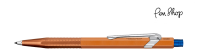 Caran d'Ache Fixpencil 'Alfredo Häberli' Ocher / Yellow / Chrome Plated Vulpotloden