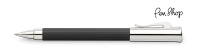 Graf von Faber-Castell Tamitio Black / Brushed Steel Rollerballs