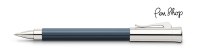 Graf von Faber-Castell Tamitio Night Blue / Brushed Steel Rollerballs