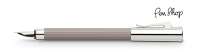 Graf von Faber-Castell Tamitio Taupe / Brushed Steel Vulpennen