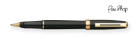 Sheaffer Prelude Black Matte / Gold Plated Rollerballs