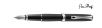 Diplomat Excellence A² Lapis Black Matt  / Chrome Plated Vulpennen