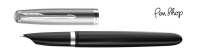 Parker 51 Relaunch  Black / Chrome Plated Vulpennen