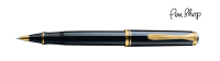 Pelikan Souverän 800 Black / Gold Plated Rollerballs